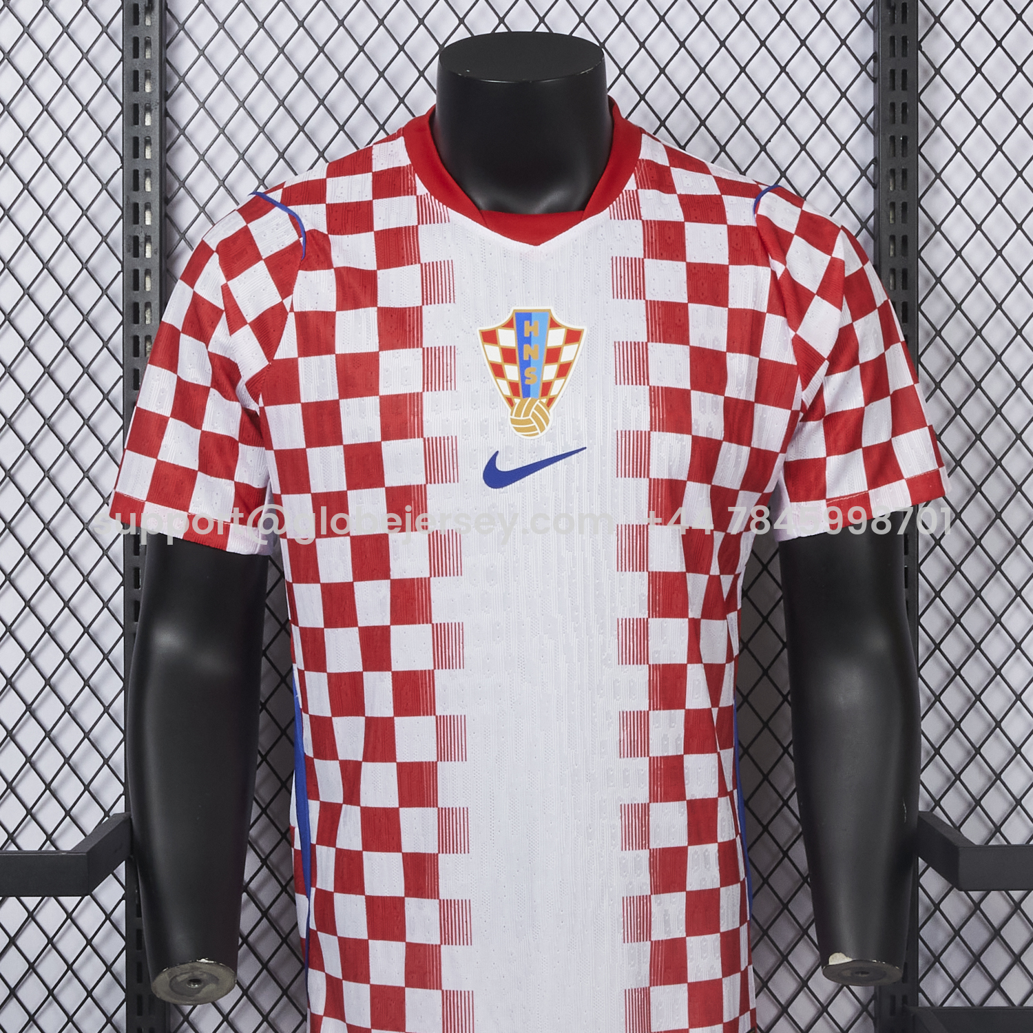 GlobeJersey-Croatia 2026 Home Jersey - Player Version