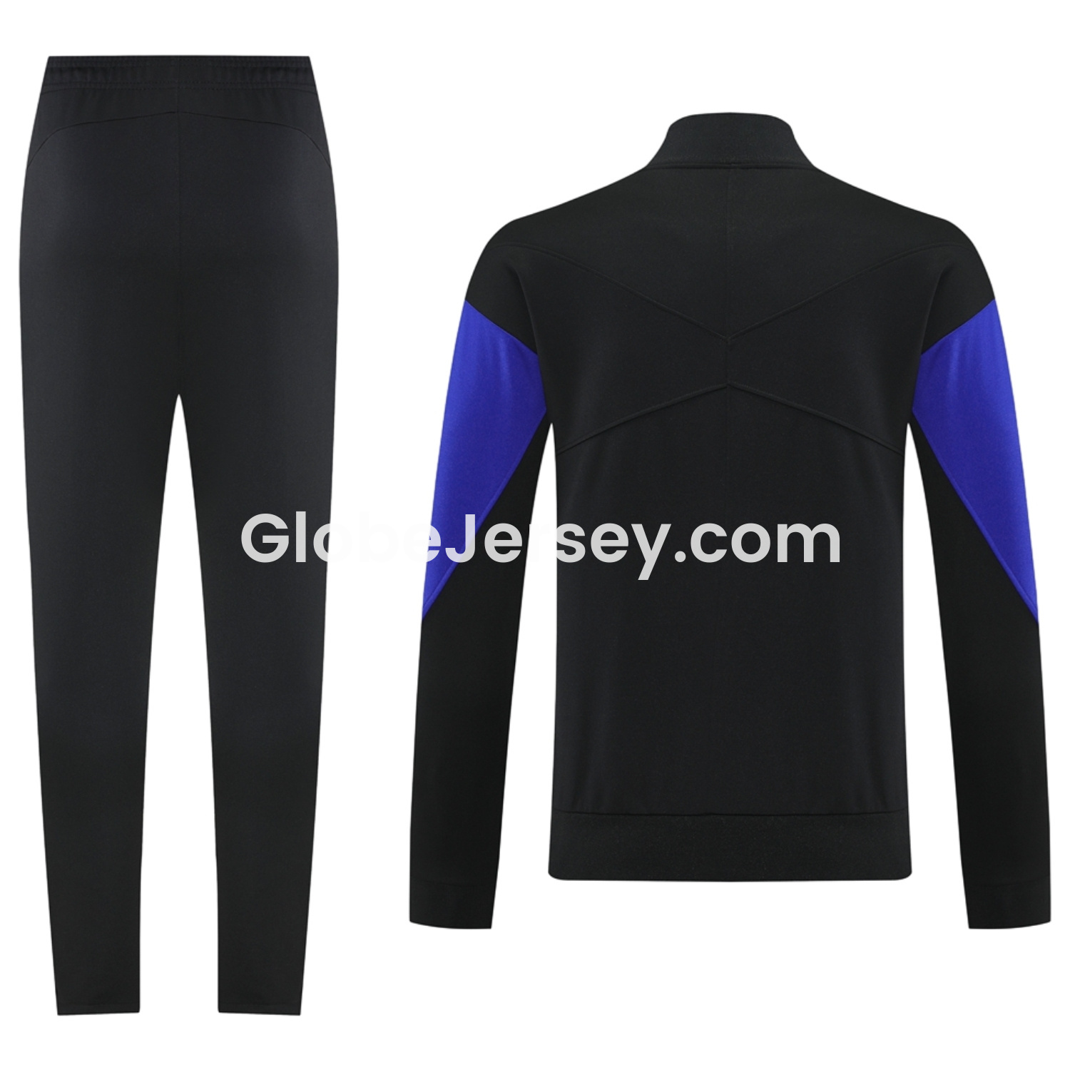 GlobeJersey-Barcelona 25-26 Jacket Training Tracksuit - Black top & Black Pants