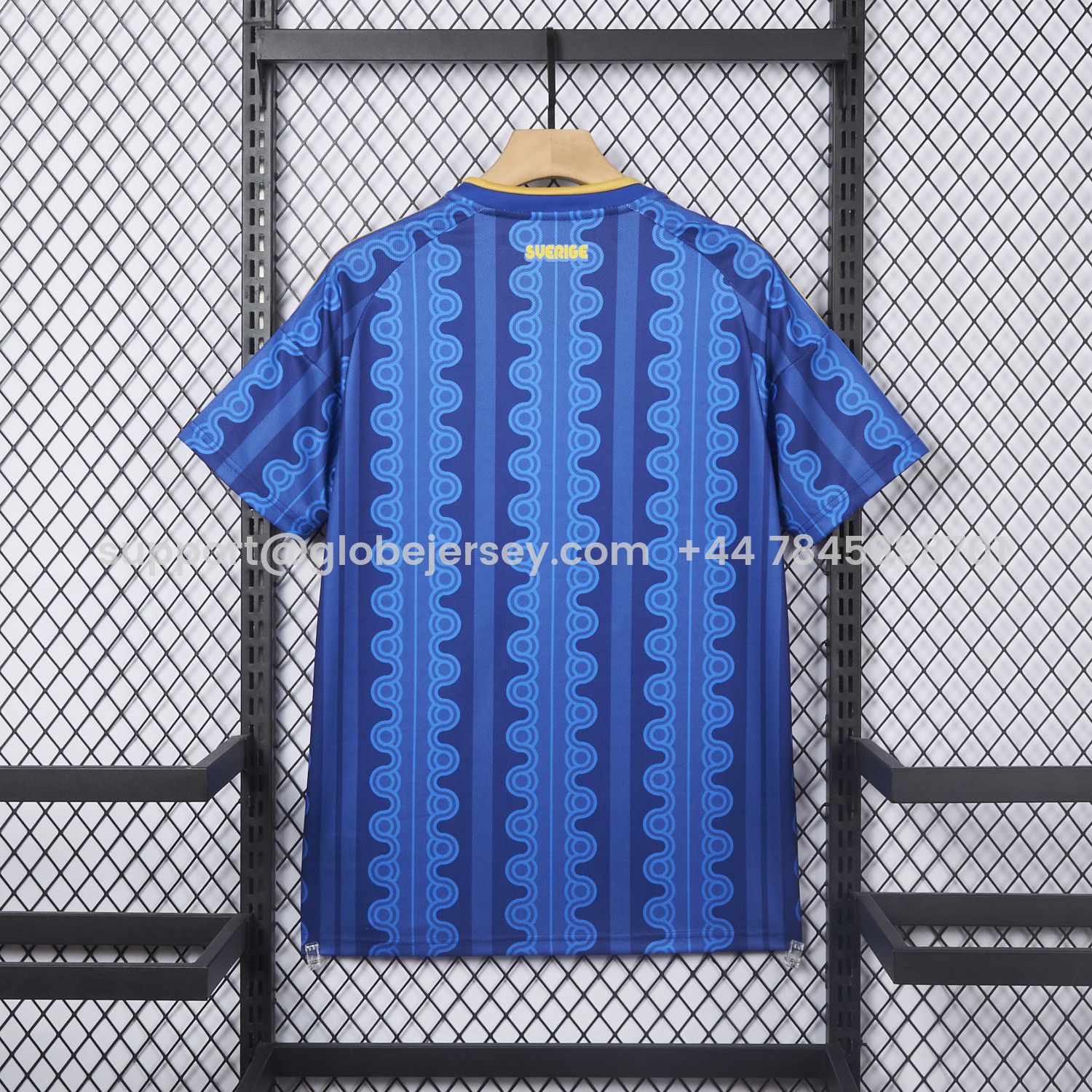 GlobeJersey-Sweden 2026 Away Jersey - Fans Version