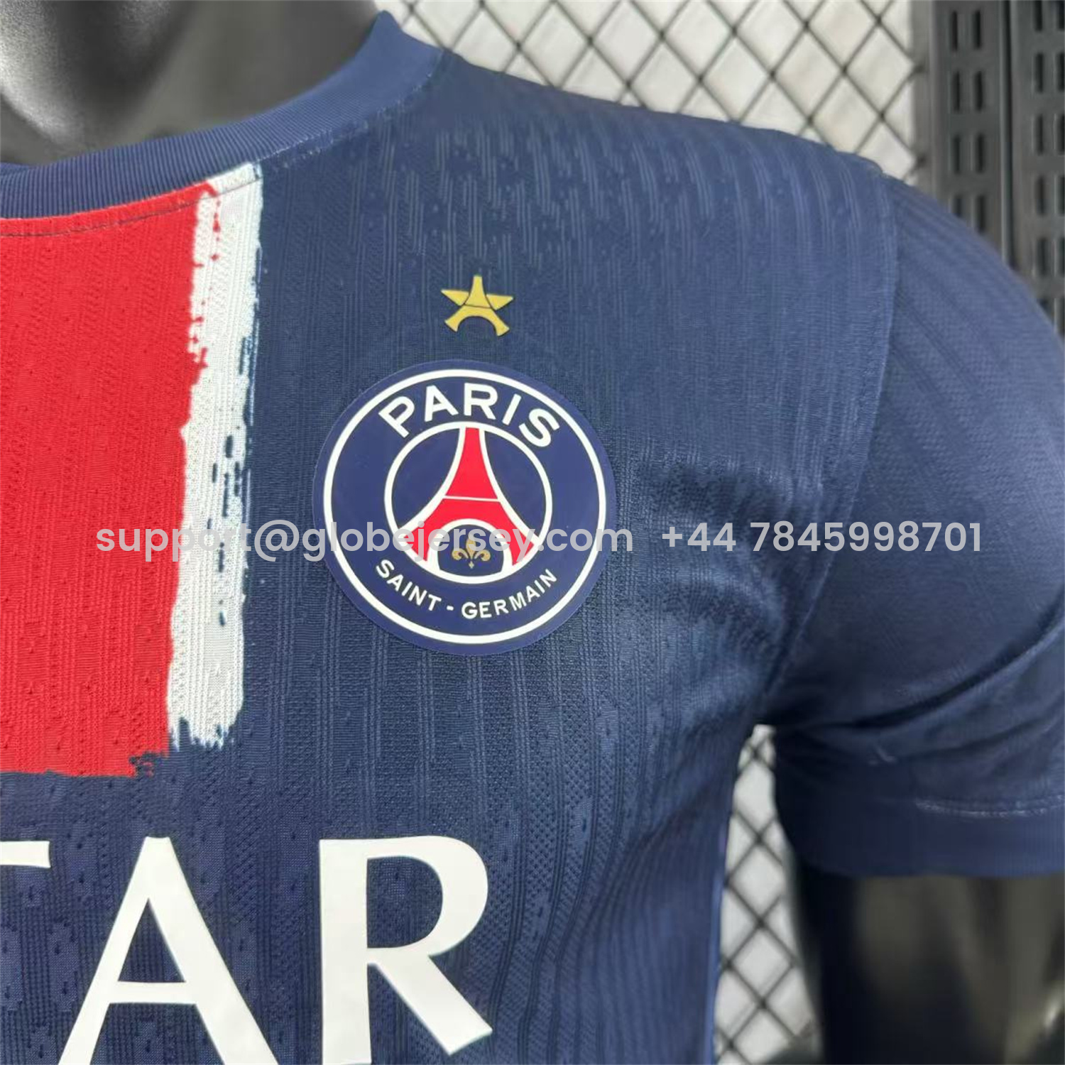 GlobeJersey-Paris Saint-Germain PSG 2025 Champions League Commemorative Edition Jersey - Player Version