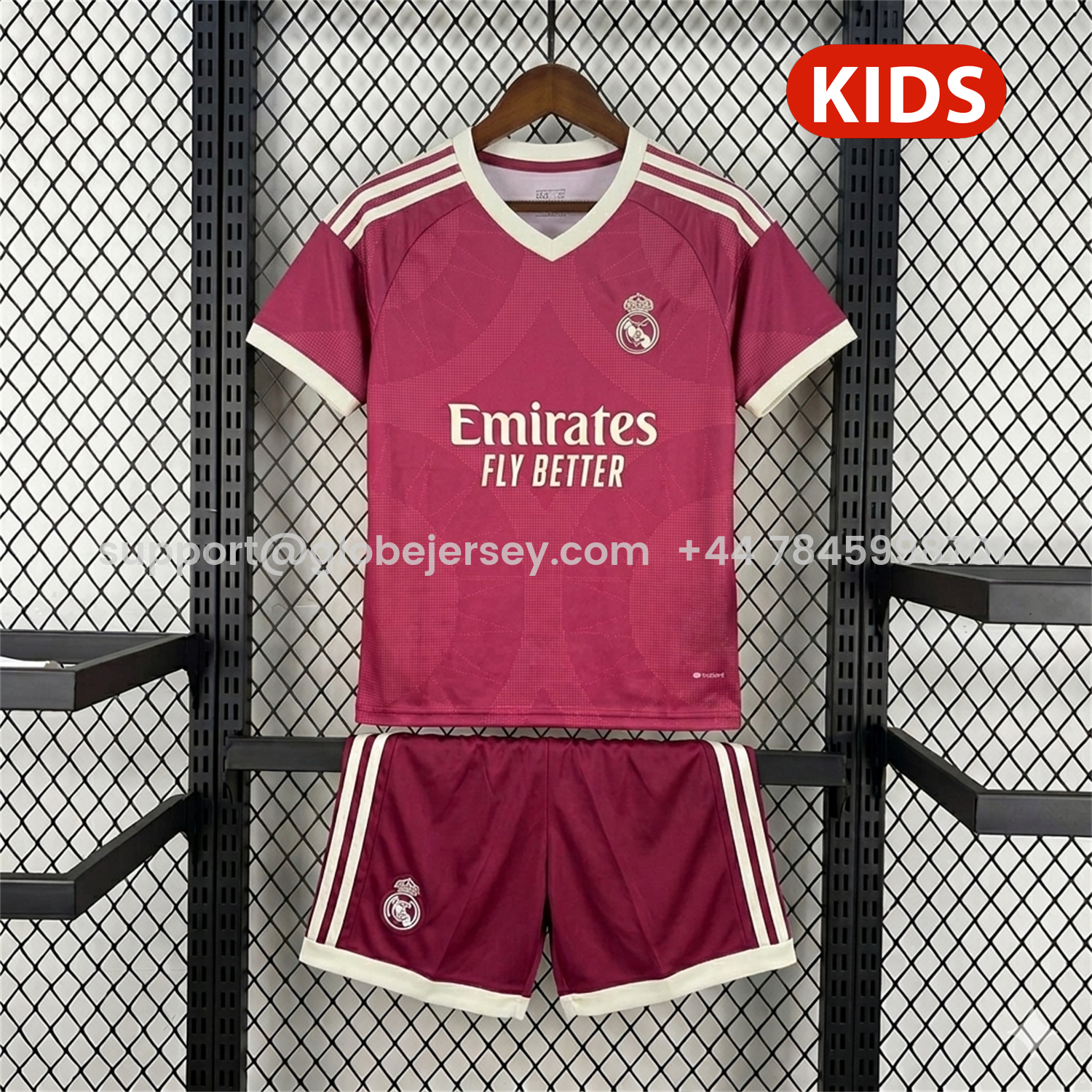 GlobeJersey-Real Madrid 26-27 Third Kids Kit