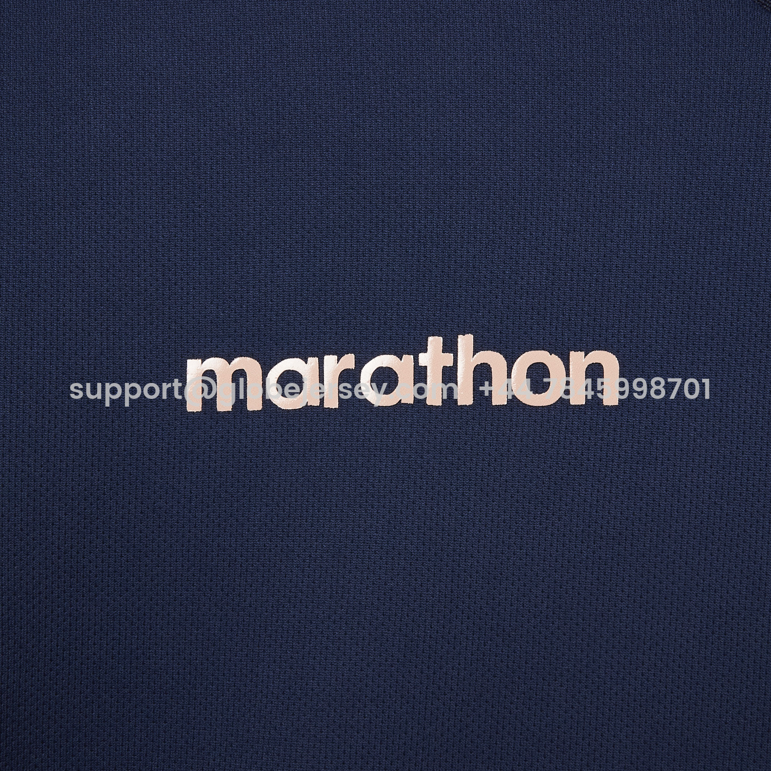 GlobeJersey-Ecuador 2026 Away Deep Blue Jersey - Fans Version