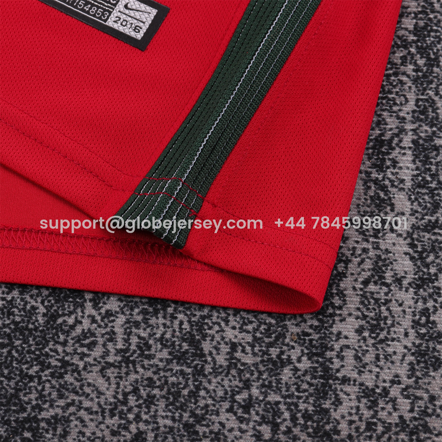 GlobeJersey-Retro Portugal 2016 Home Kids Kit