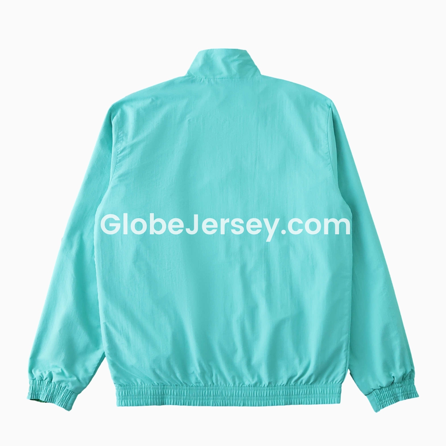 GlobeJersey-Retro Mexico 1995 Retro Style Double Sided Reversible Windbreaker - Green & Blue