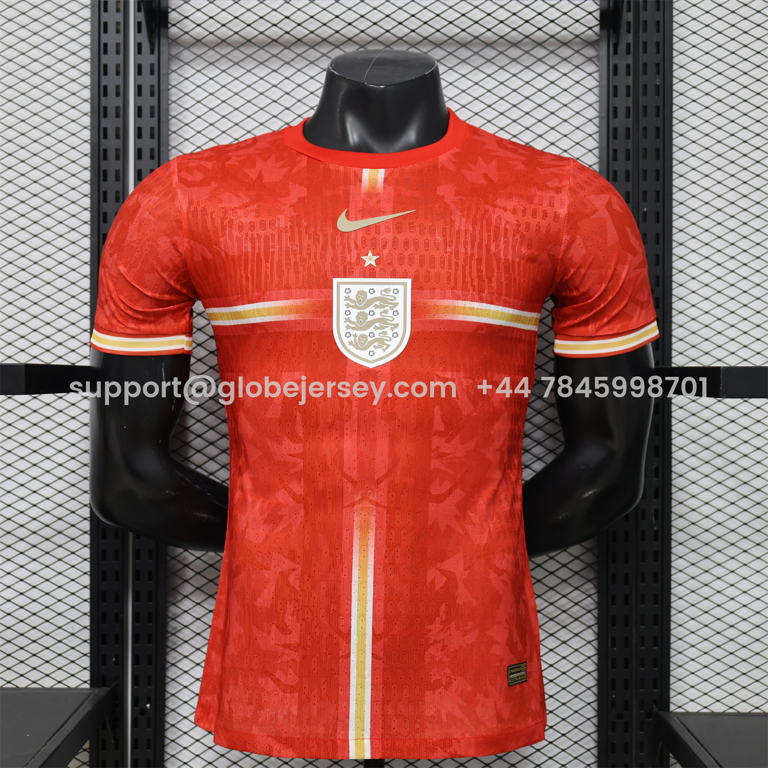 GlobeJersey-England 2026 Red Special Jersey - Player Version