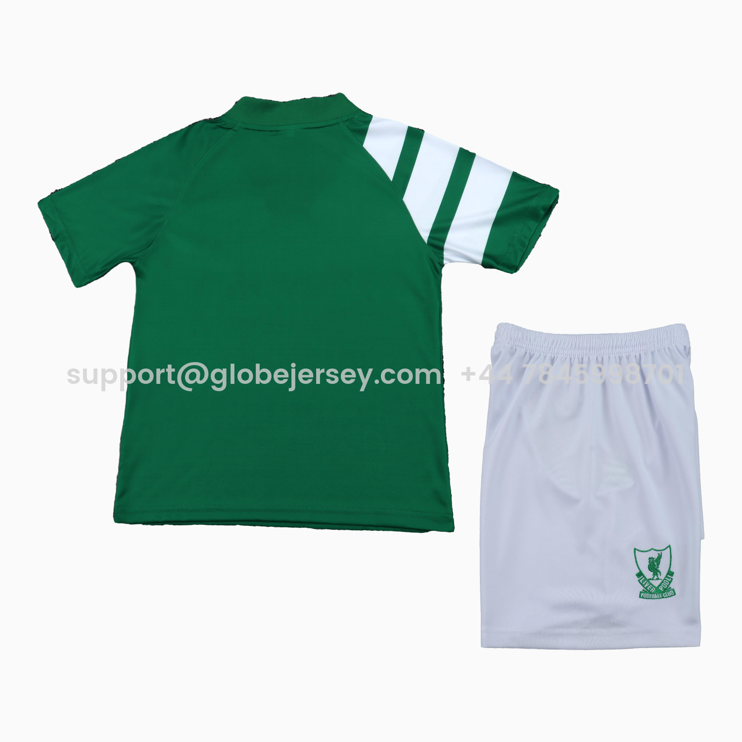 GlobeJersey-Retro Liver.pool 1991-92 Away Kids Kit