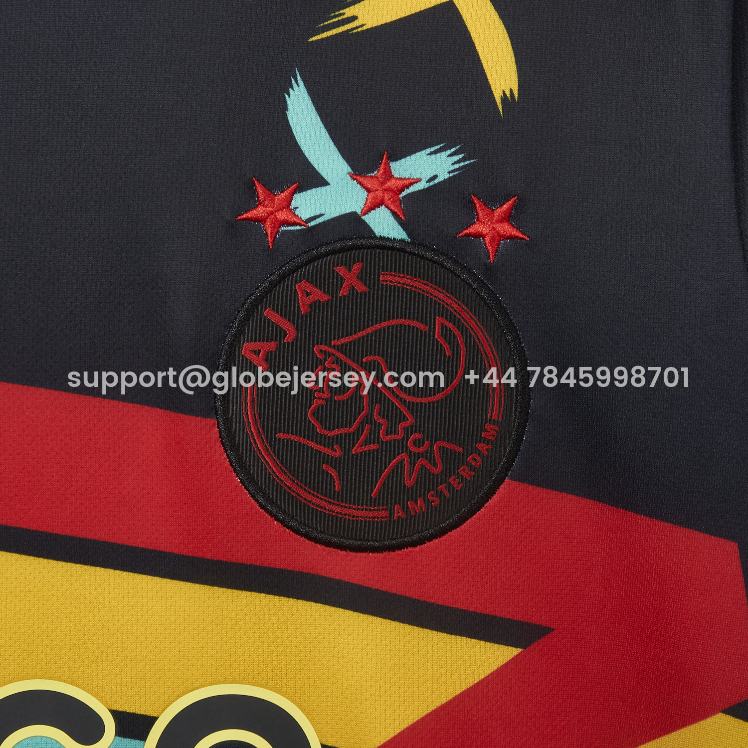 GlobeJersey-Ajax 25-26 Graffiti Special Jersey - Fans Version