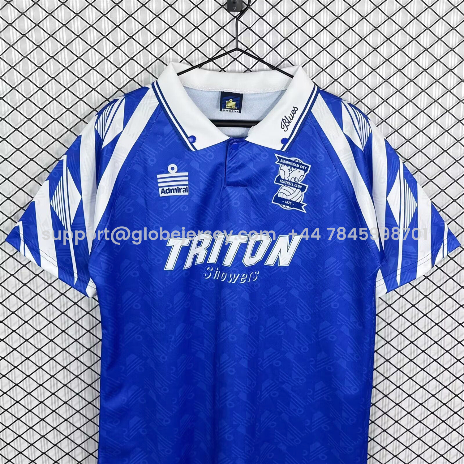 GlobeJersey-Retro Birmingham City 1993-94 Home Jersey