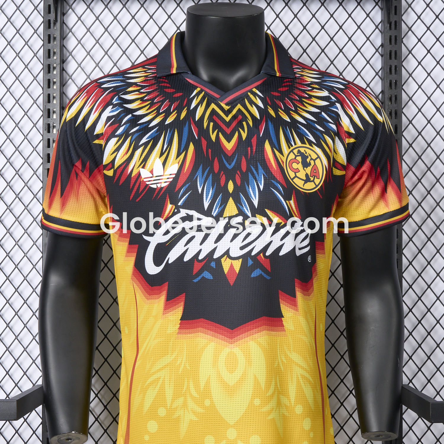 GlobeJersey-Club América 25-26 LAS AGUILAS Yellow Special Edition Jersey - Player Version