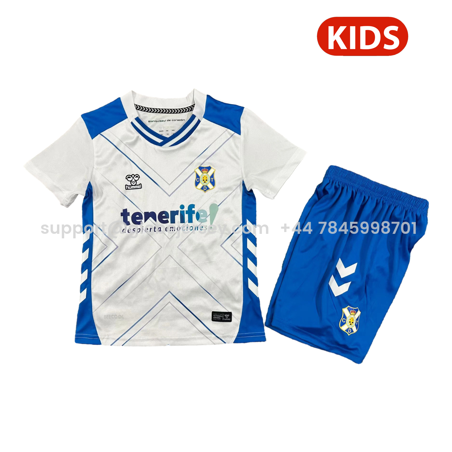 GlobeJersey-Tenerife 25-26 Home Kids Kit
