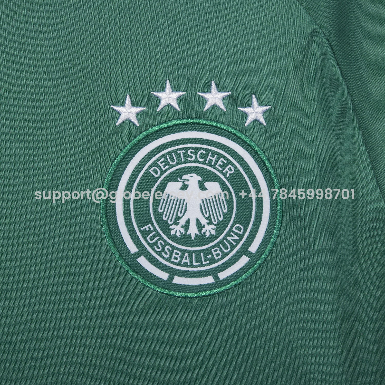 GlobeJersey-Germany 2026 Goalkeeper Green Long Sleeves Jersey - Fans Version