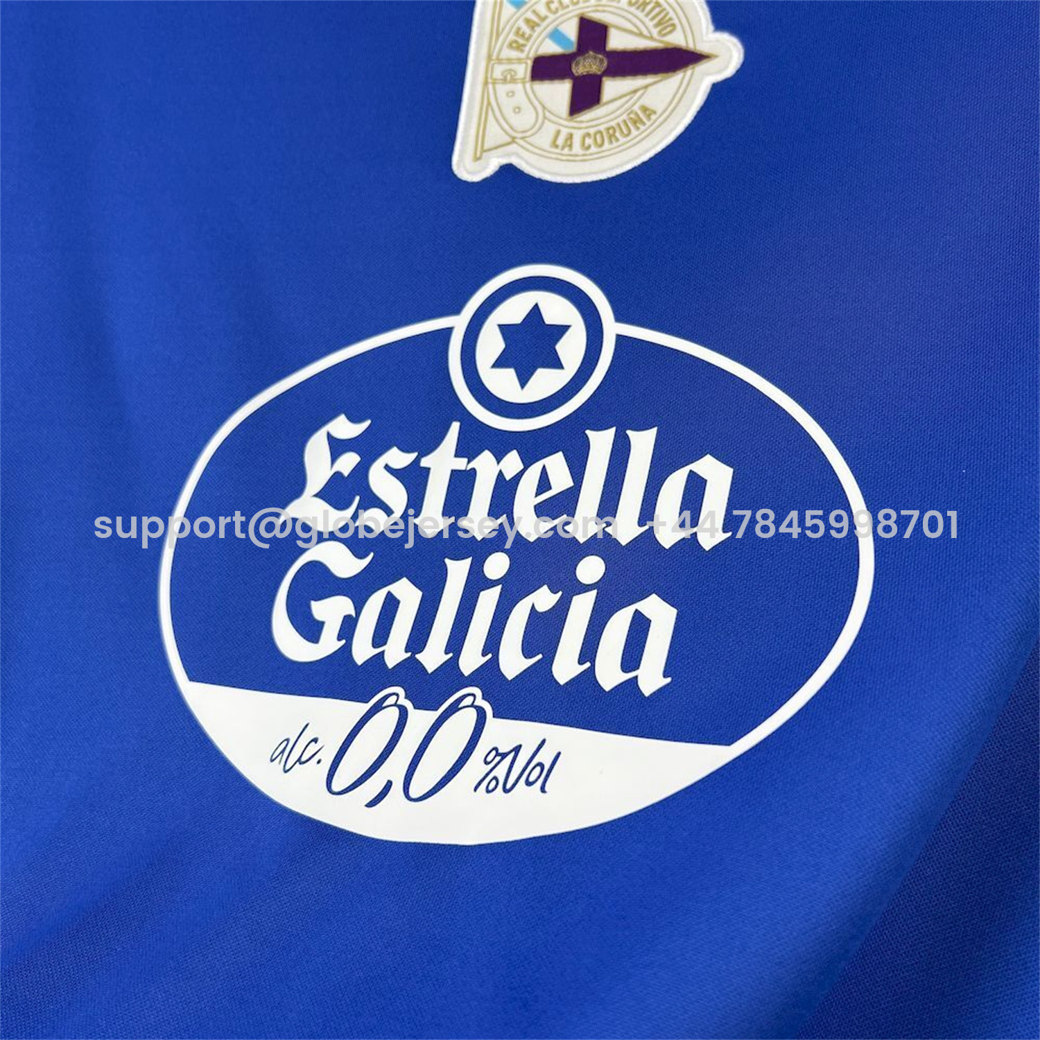 GlobeJersey-Deportivo de La Coruña 25-26 Blue Special Jersey - Fans Version