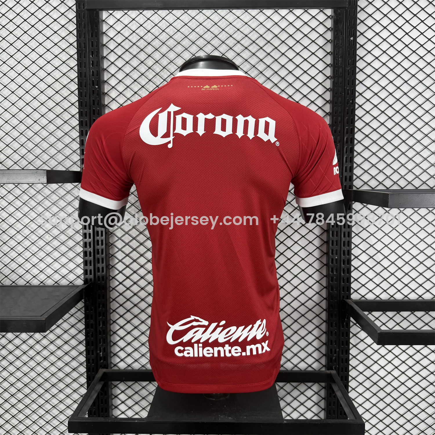 GlobeJersey-【The Double Winners】Toluca 25-26 Red Special Jersey - Player Version