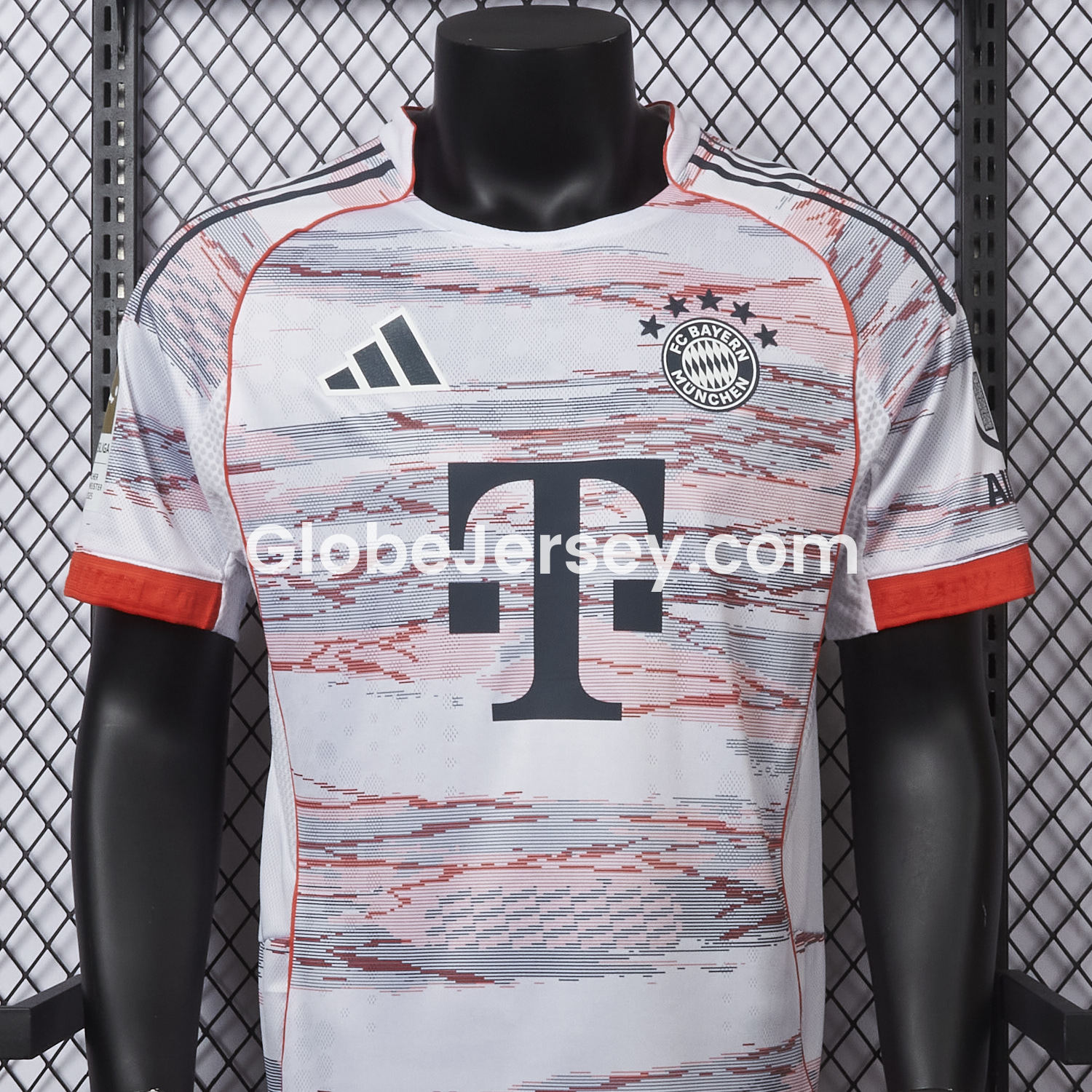 GlobeJersey-【MÜLLER 25 Pattern】Bayern Munich 25-26 Away Jersey - Player Version