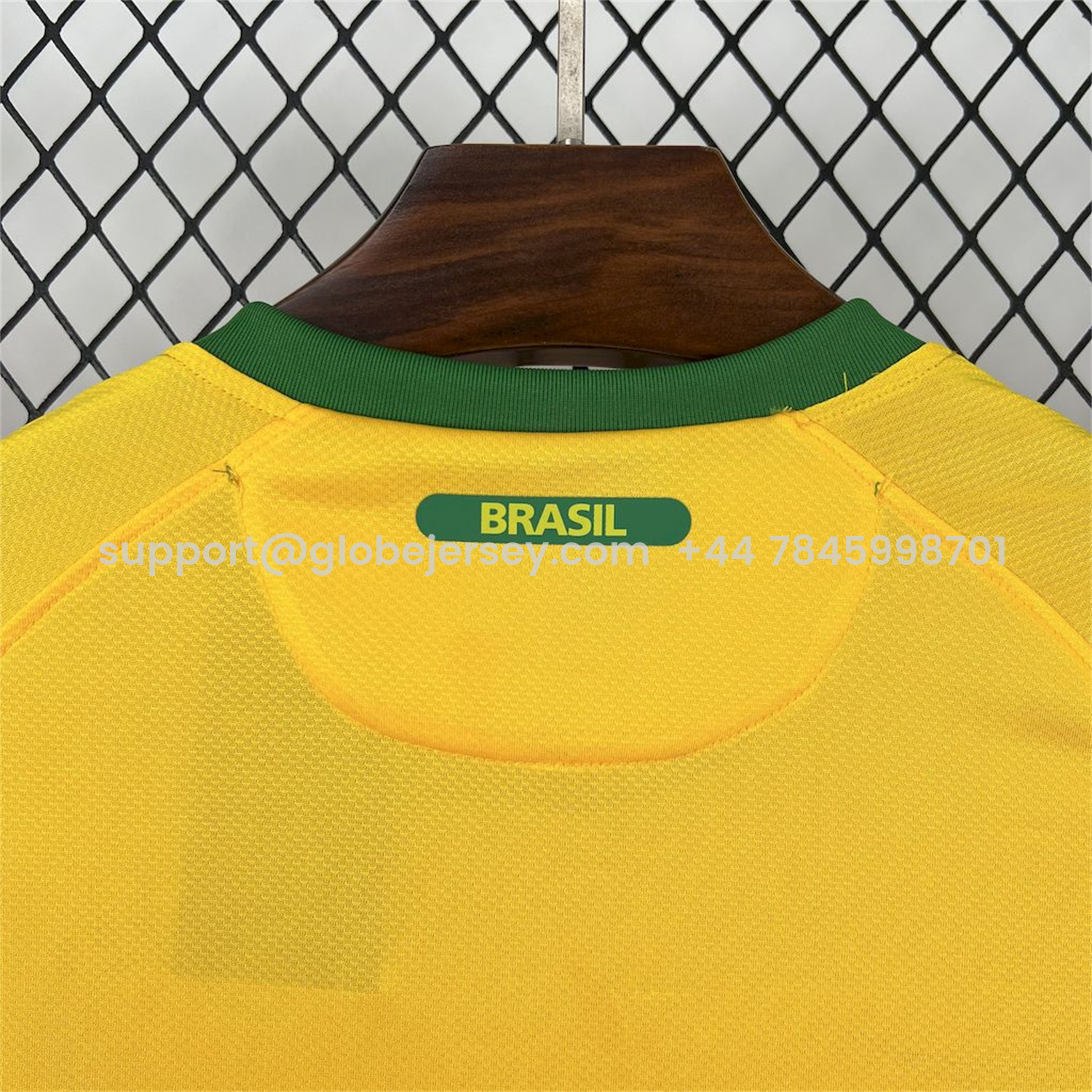GlobeJersey-Retro Brazil 2010 Home Jersey