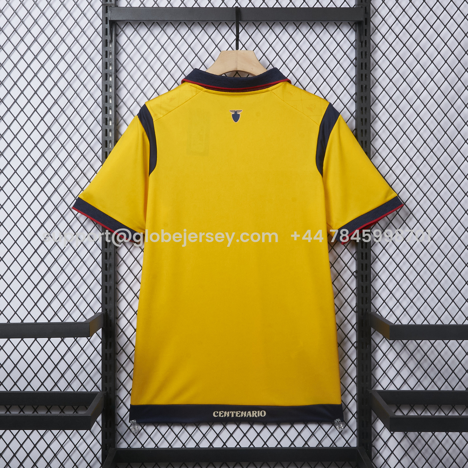 GlobeJersey-Ecuador 2025 Centenary Home Jersey - Fans Version
