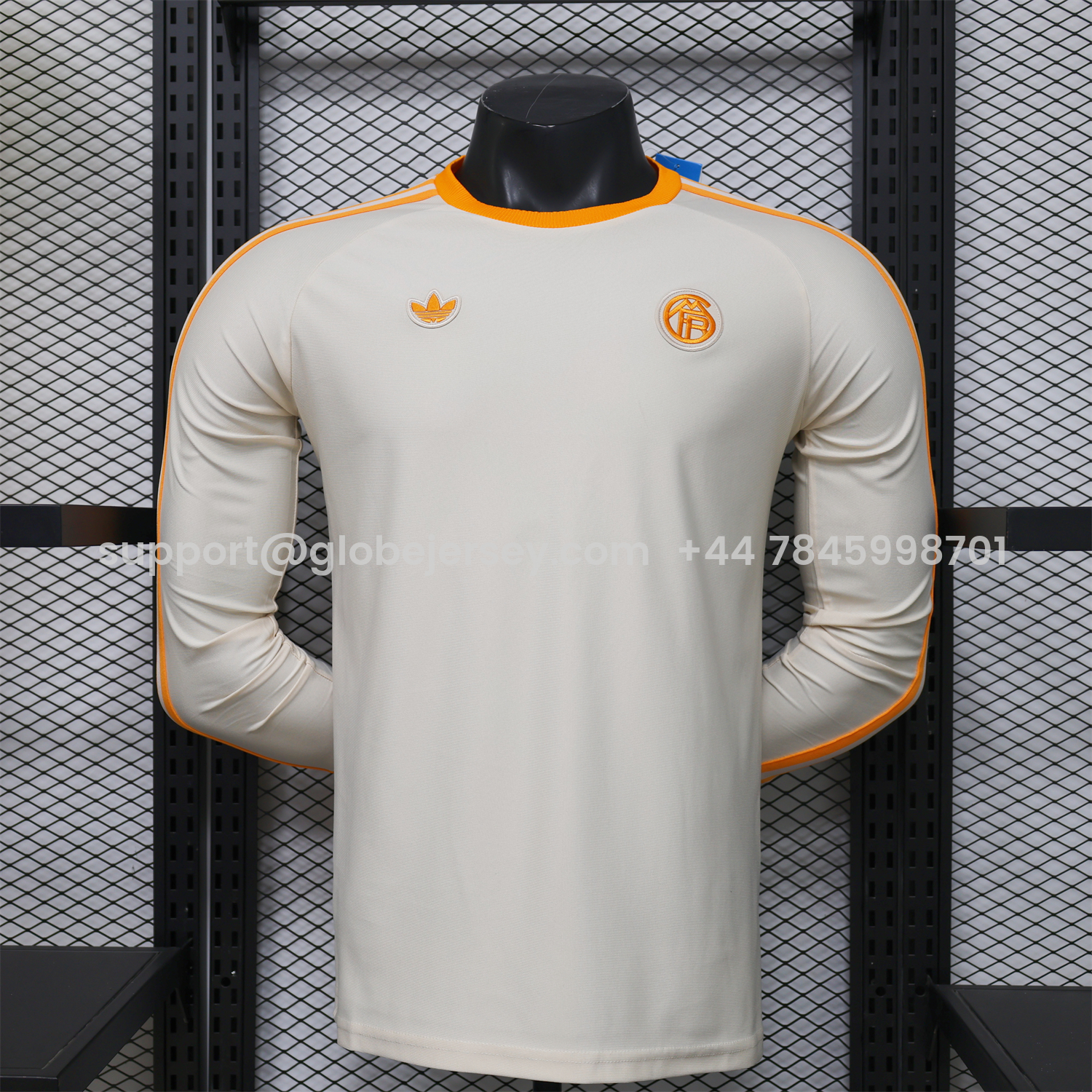 GlobeJersey-Bayern Munich 25-26 Long Sleeves Casual Jersey - Player Version