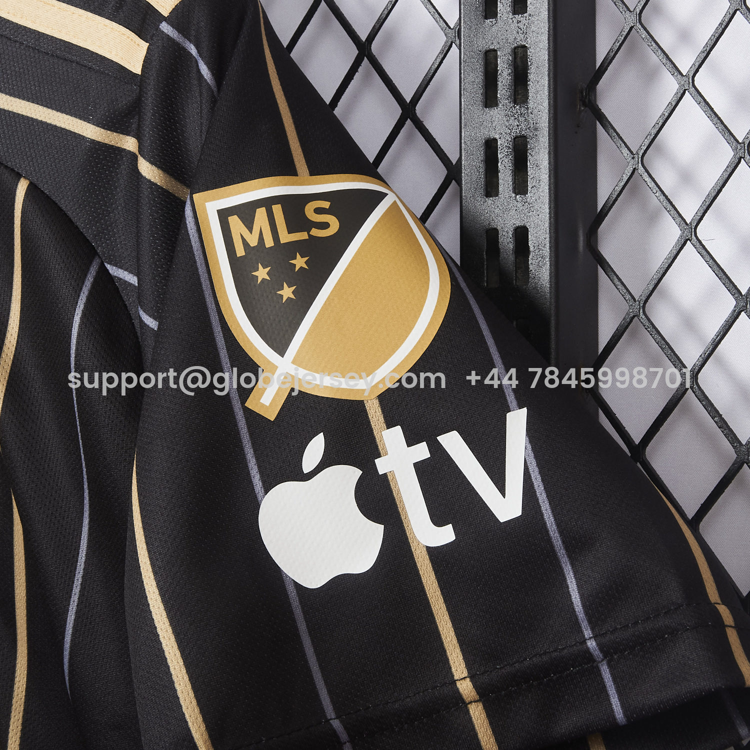 GlobeJersey-Los Angeles FC 25-26 Home Black Jersey - Fans Version