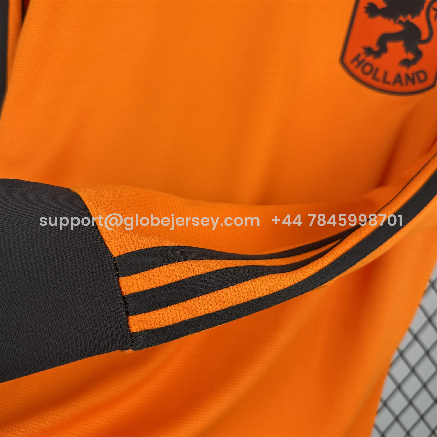 GlobeJersey-Retro Netherlands 1980 Home Long Sleeves Jersey - Fans Version