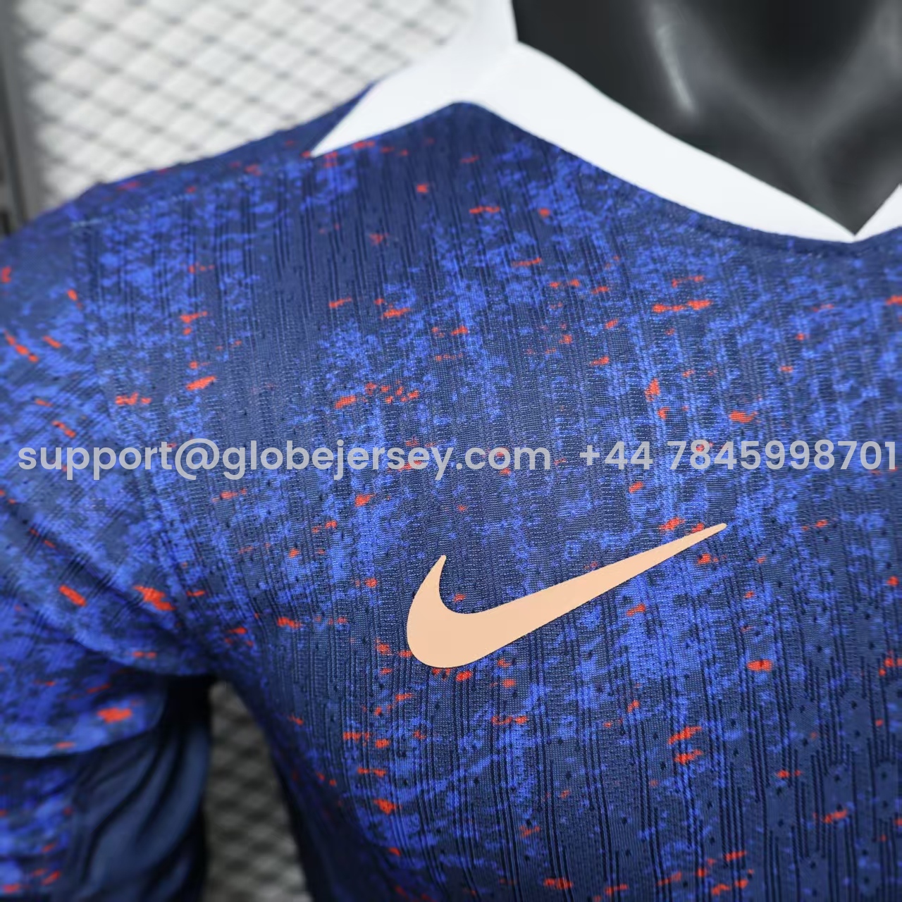 GlobeJersey-France 2025 Women's Team Home Jersey - Men's Player Version