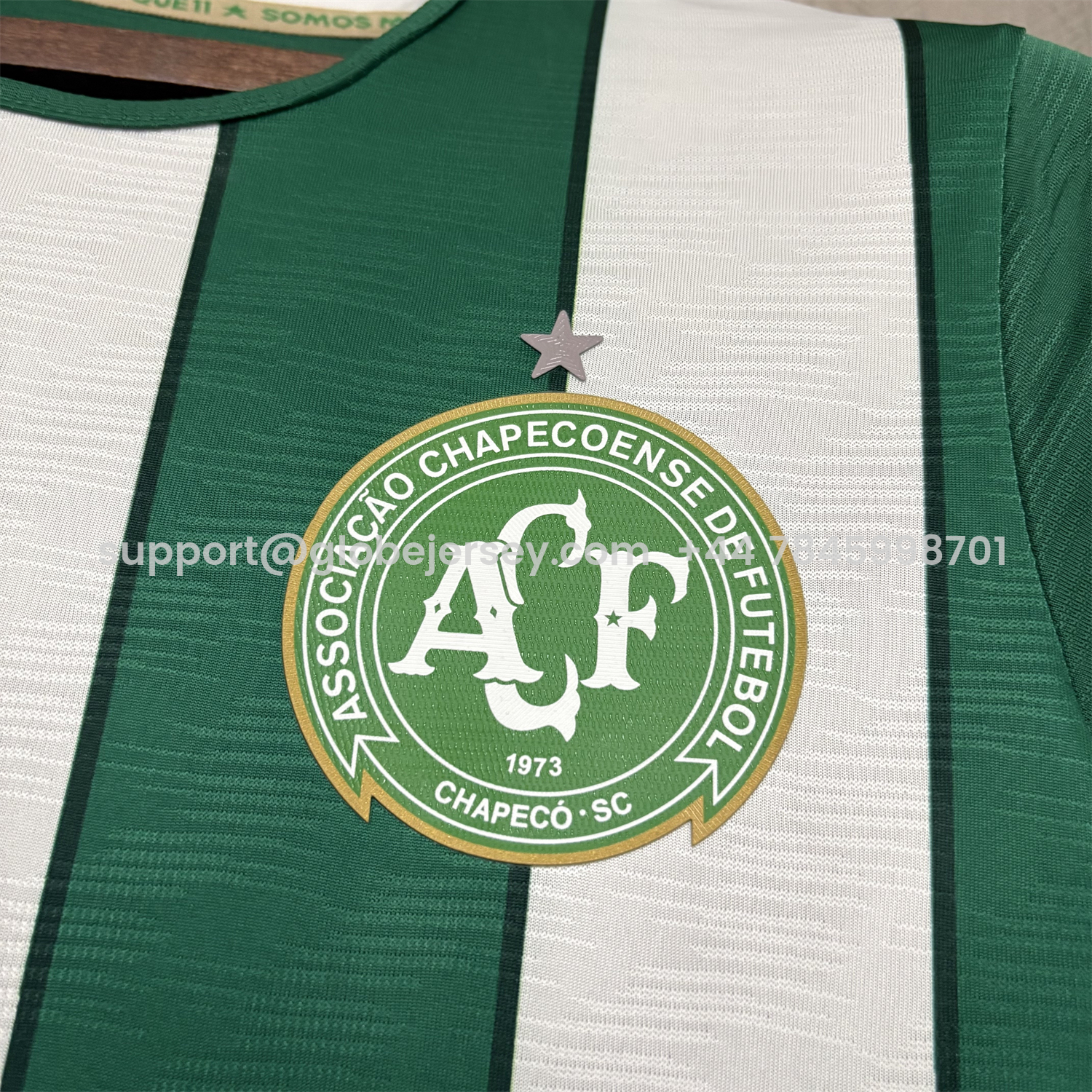 GlobeJersey-Chapecoense 26-27 Home All Sponsors Jersey - Fans Version