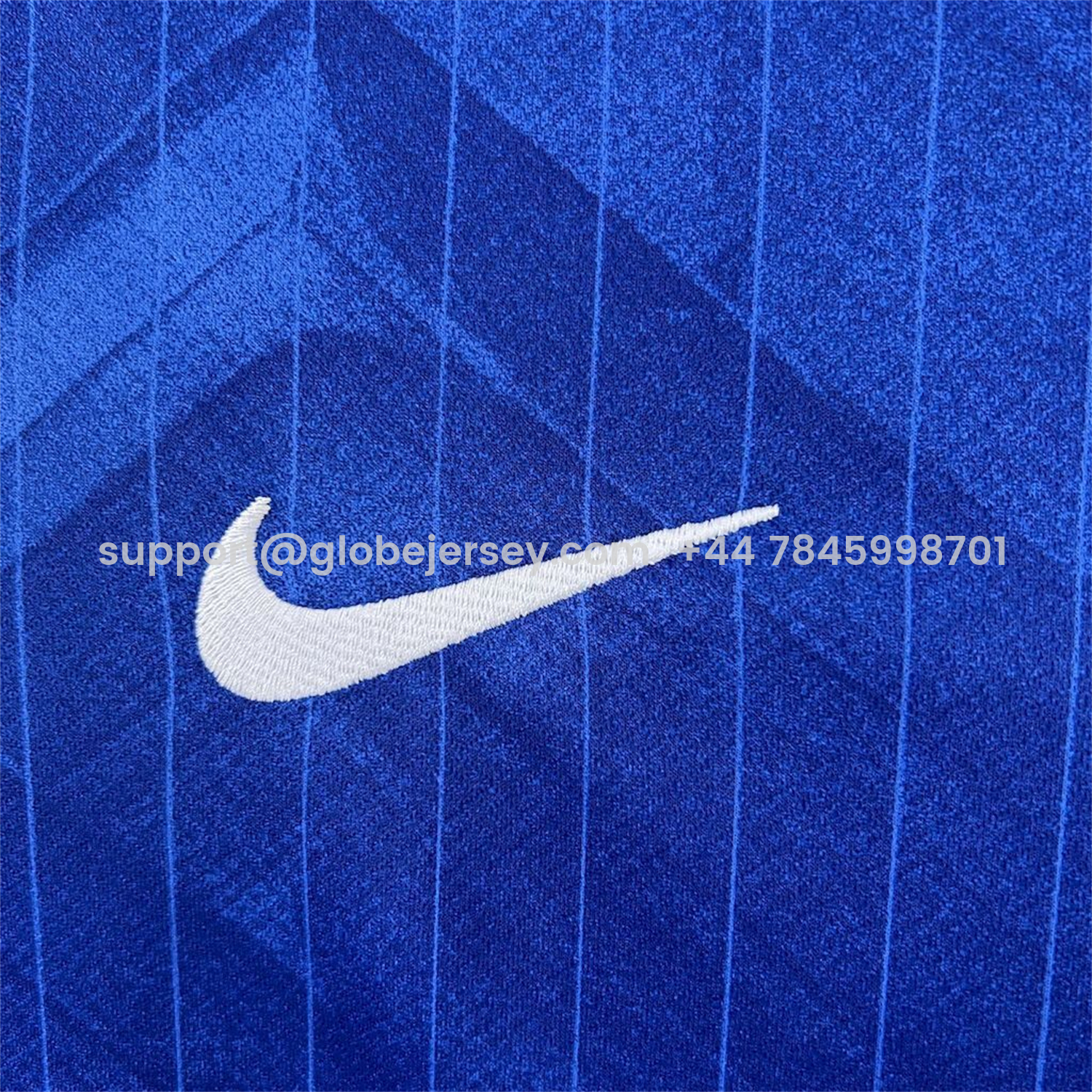 GlobeJersey-【New Chest Sponsor】C.H.E.L.S.E.A 25-26 Home Jersey - Fans Version