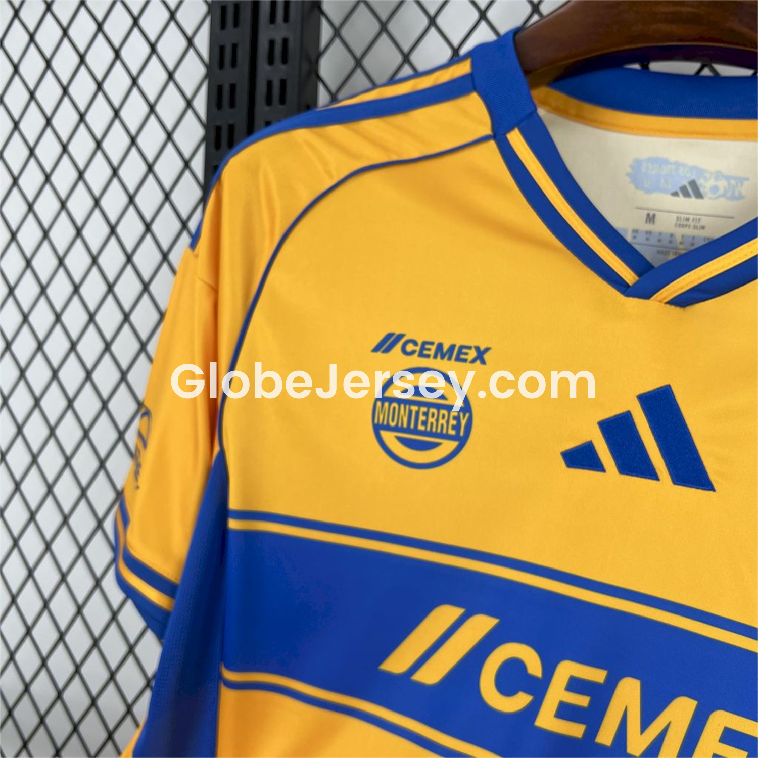 GlobeJersey-Tigres UANL 25-26 Home Jersey - Fans Version
