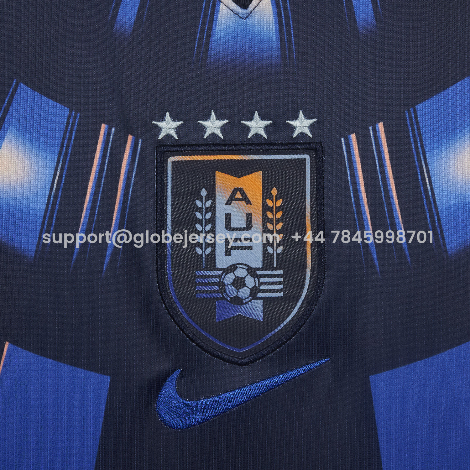 GlobeJersey-Uruguay 2026 Away Jersey - Fans Version