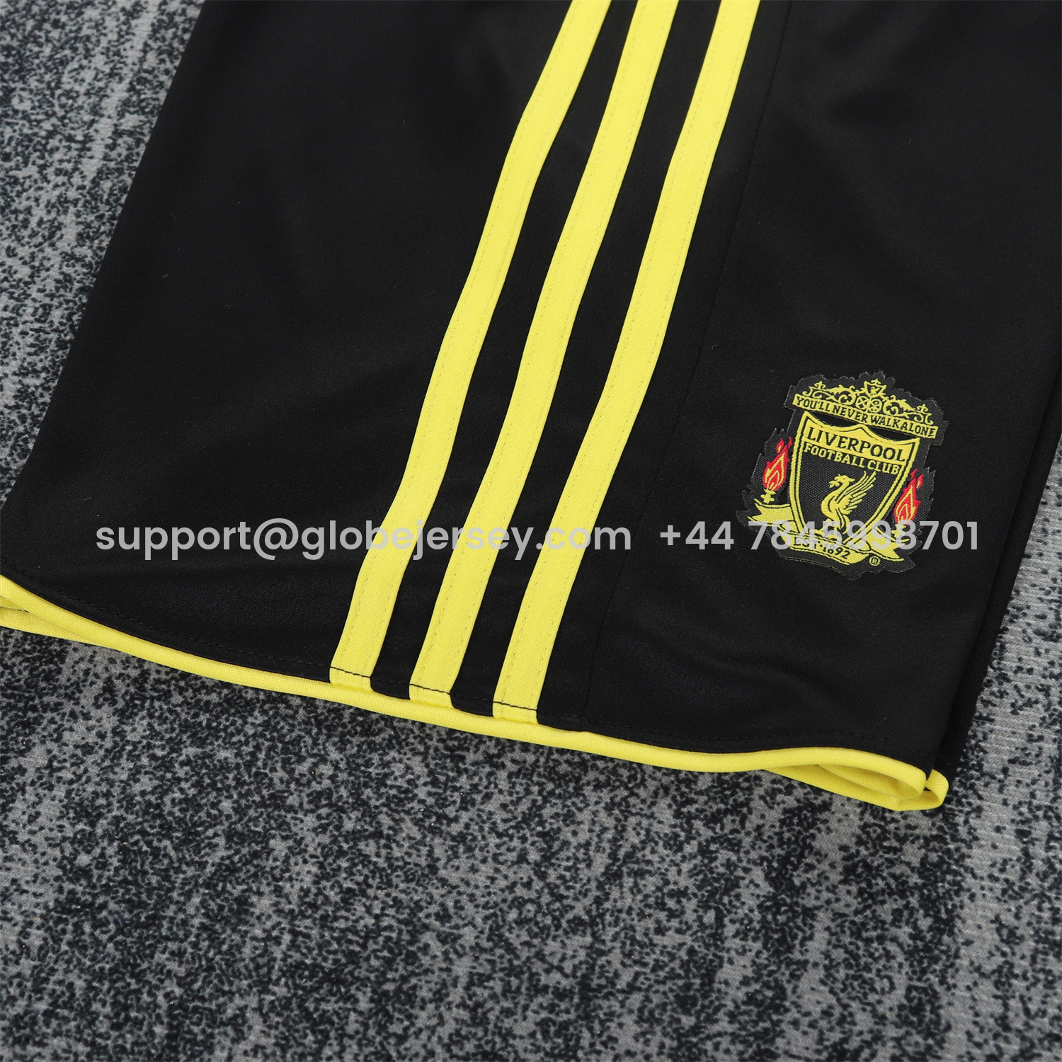 GlobeJersey-Retro Liver.pool 2010-11 Third Kids KitKit