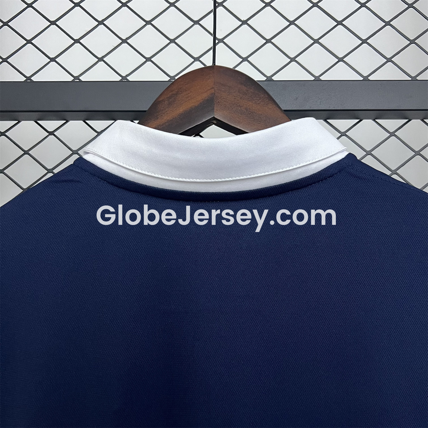 GlobeJersey-Retro France 2014 Home Long Sleeves Jersey