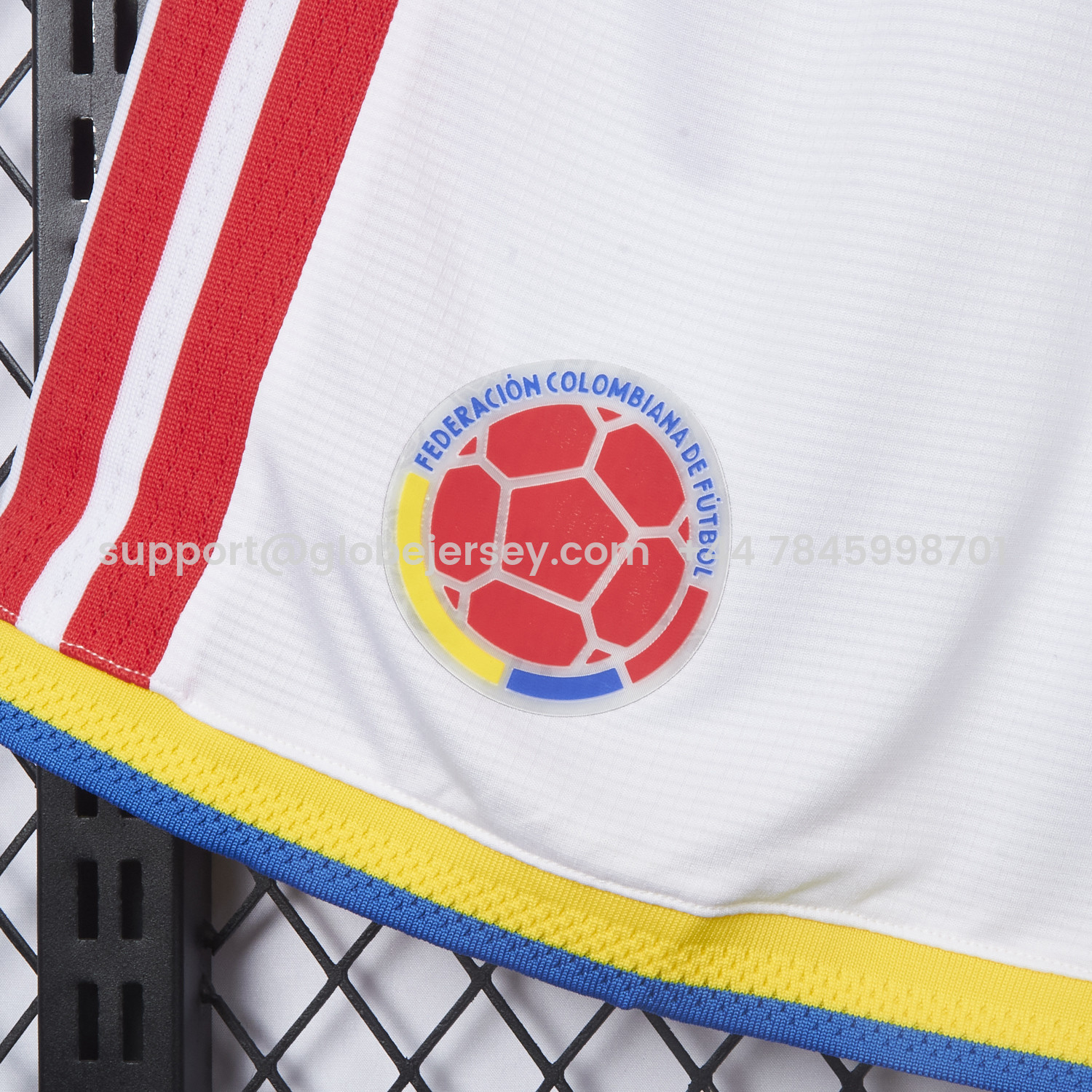 GlobeJersey-Colombia 2026 White Shorts - Player Version