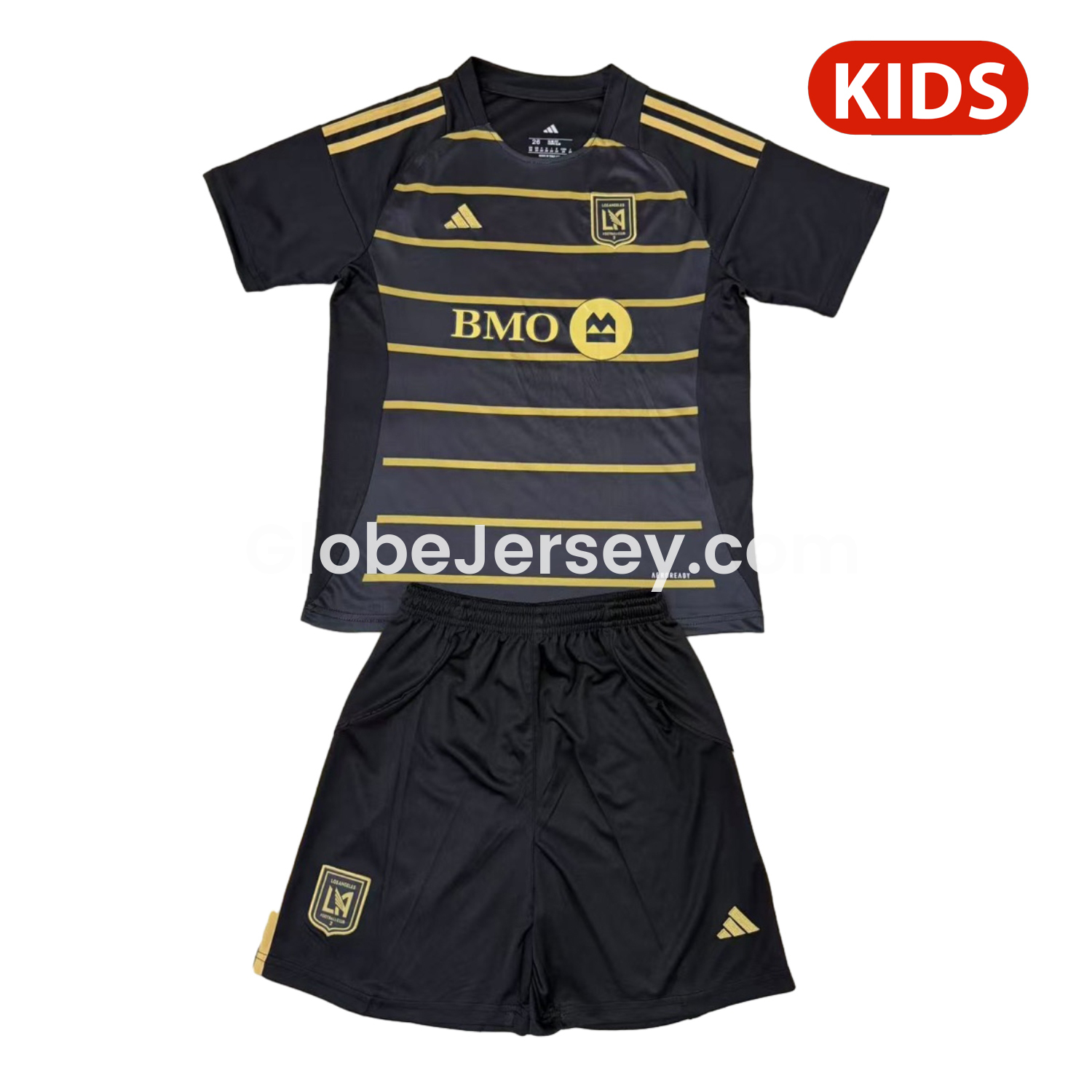 GlobeJersey-Los Angeles FC 25-26 Home V2 Kids Kit