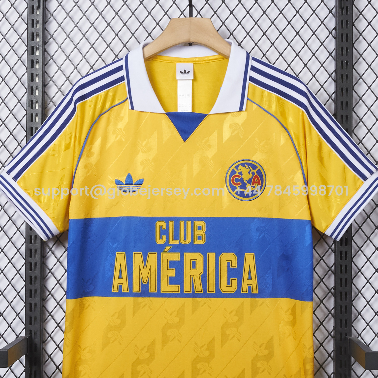 GlobeJersey-Club América 25-26 Originals Retro Style Jersey - Fans Version