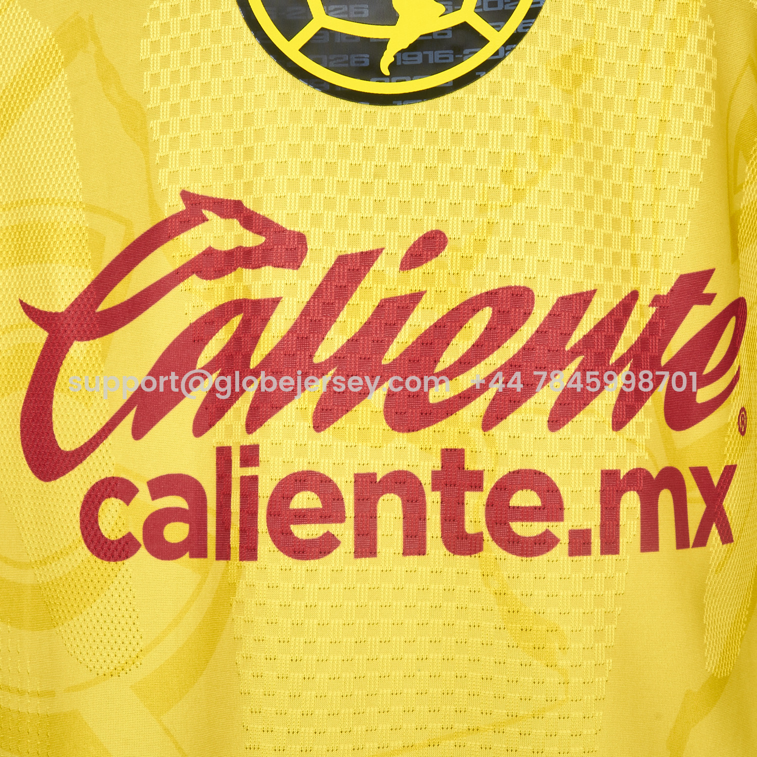 GlobeJersey-Club América 26-27 Home Yellow Jersey - Player Version