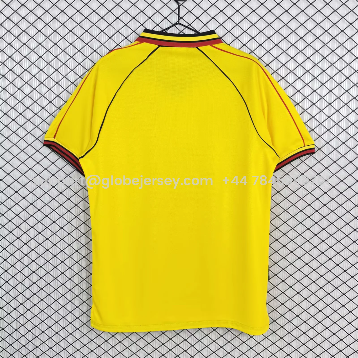 GlobeJersey-Retro Watford 99-01 Home Jersey