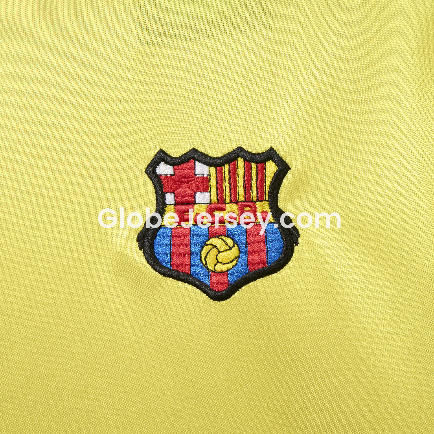 GlobeJersey-Retro Barcelona 1982-84 Away Yellow Jersey