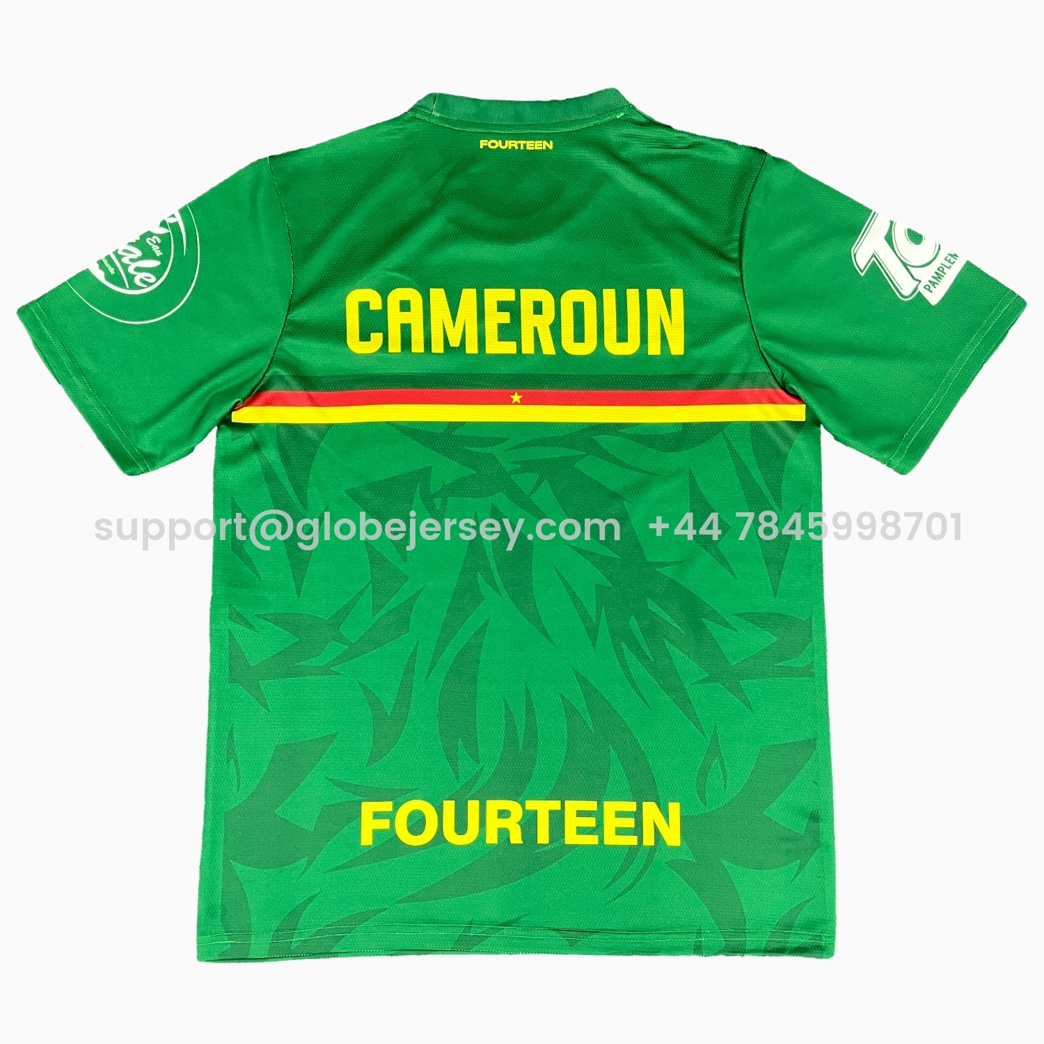 GlobeJersey-Cameroon 25-26 Green Training Jersey - Fans Version