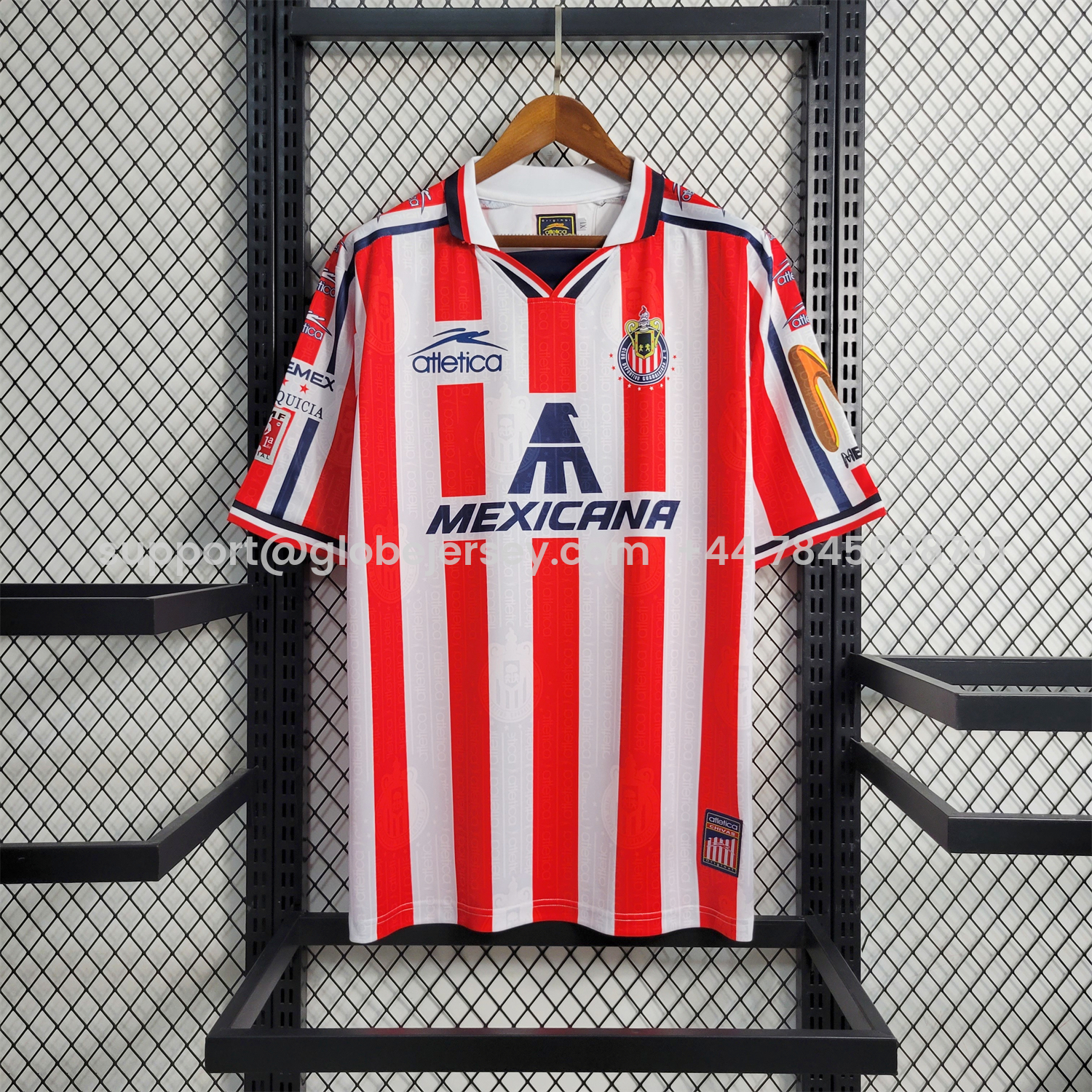 GlobeJersey-Retro Chivas de Guadalajara 1997-98 Home Jersey