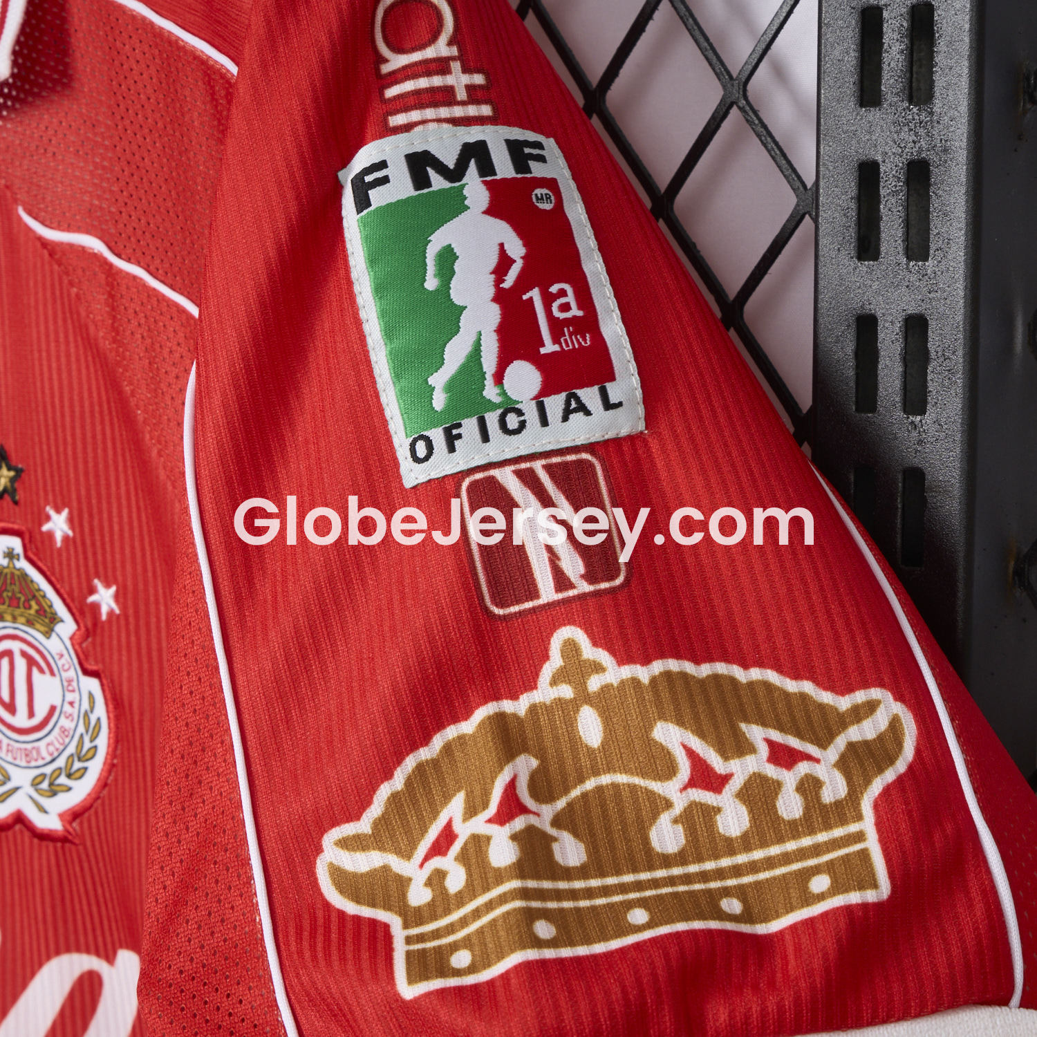 GlobeJersey-Retro Toluca 1999-00 Home Jersey