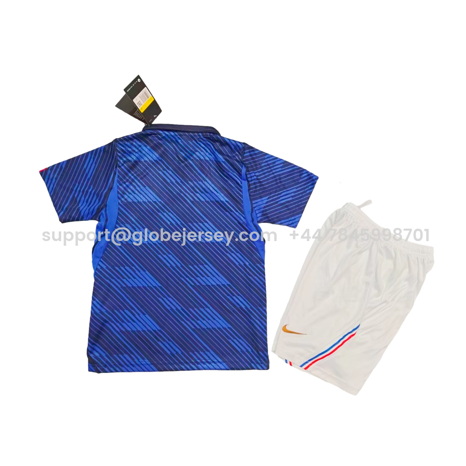GlobeJersey-France 2026 Home Kids Kit