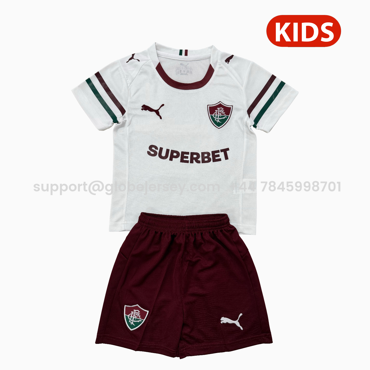 GlobeJersey-Fluminense 26-27 Away Kids Kit