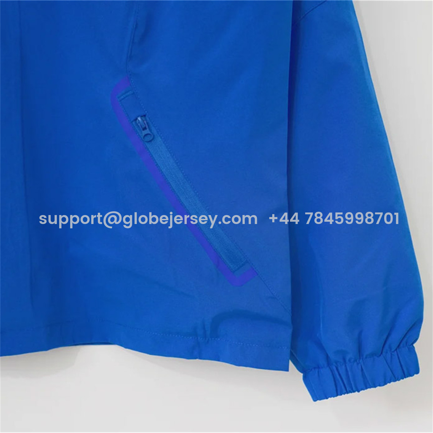 GlobeJersey-Colombia 2026 Blue Windbreaker Jacket