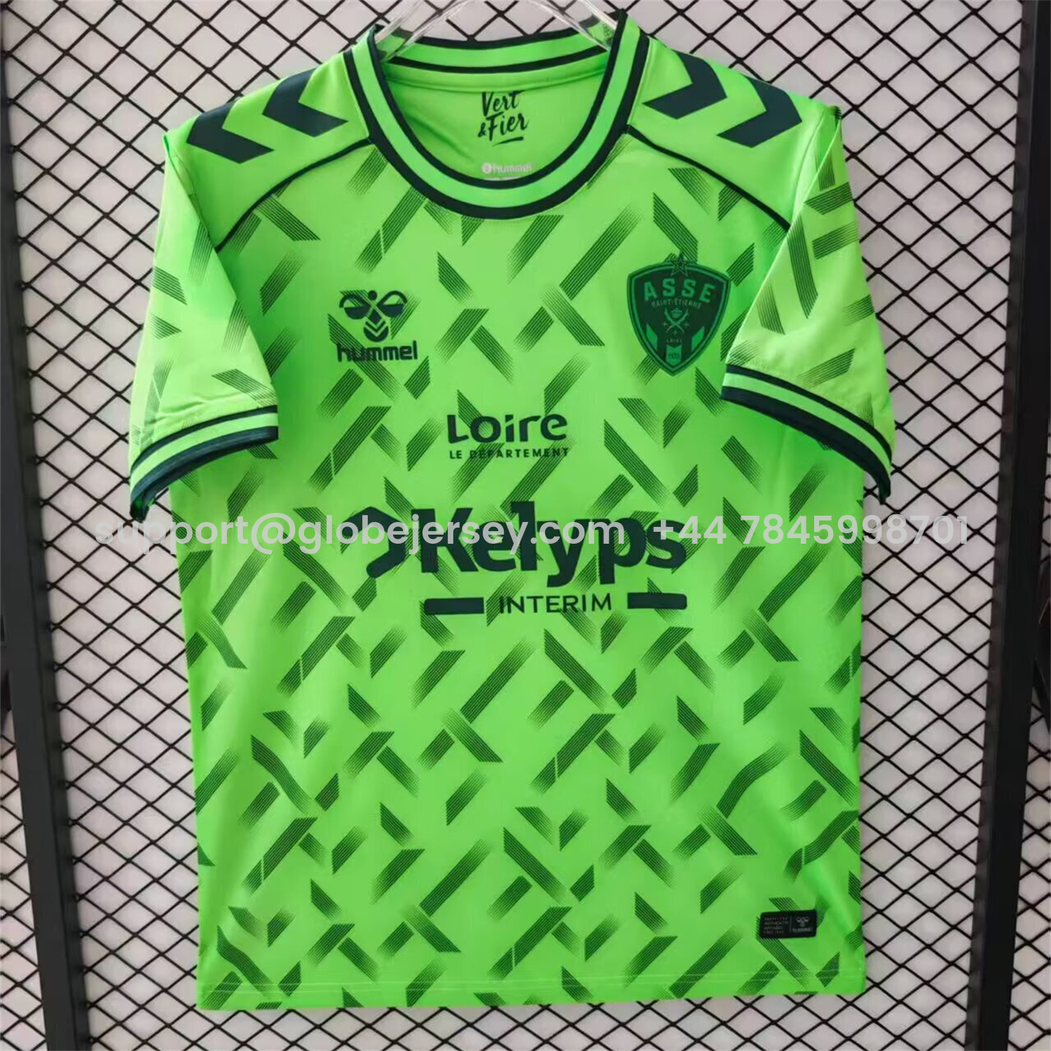 GlobeJersey-AS Saint-Etienne 25-26 Fourth Jersey - Fans Version