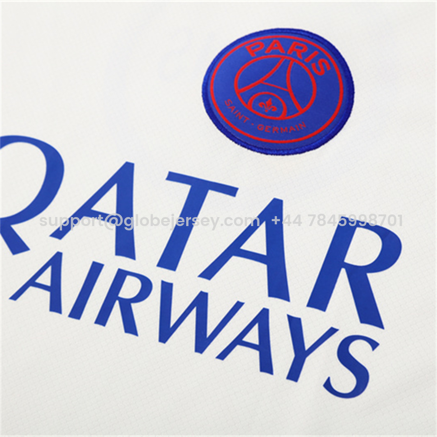 GlobeJersey-Paris Saint-Germain PSG 25-26 Kids Short-Sleeve Training Set - White Top & Black Shorts