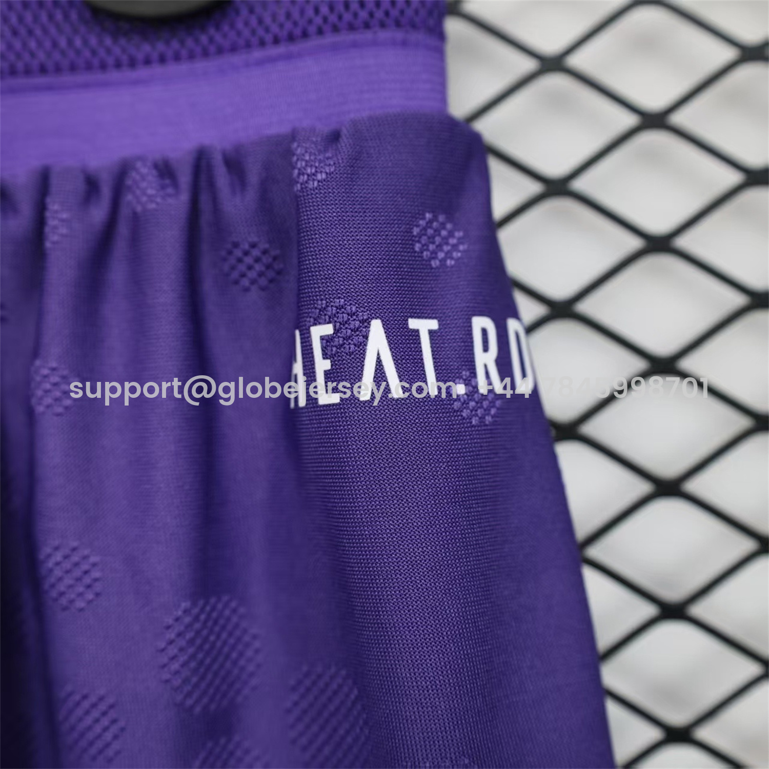 GlobeJersey-Manchester United 25-26 Away Purple Shorts - Player Version