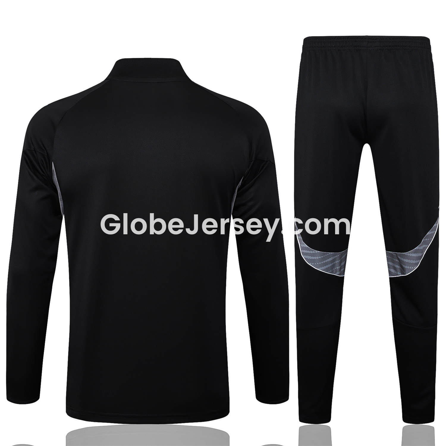 GlobeJersey-INT M.A.M 25-26 Long Sleeves Training Set - Black Top & Black Pants