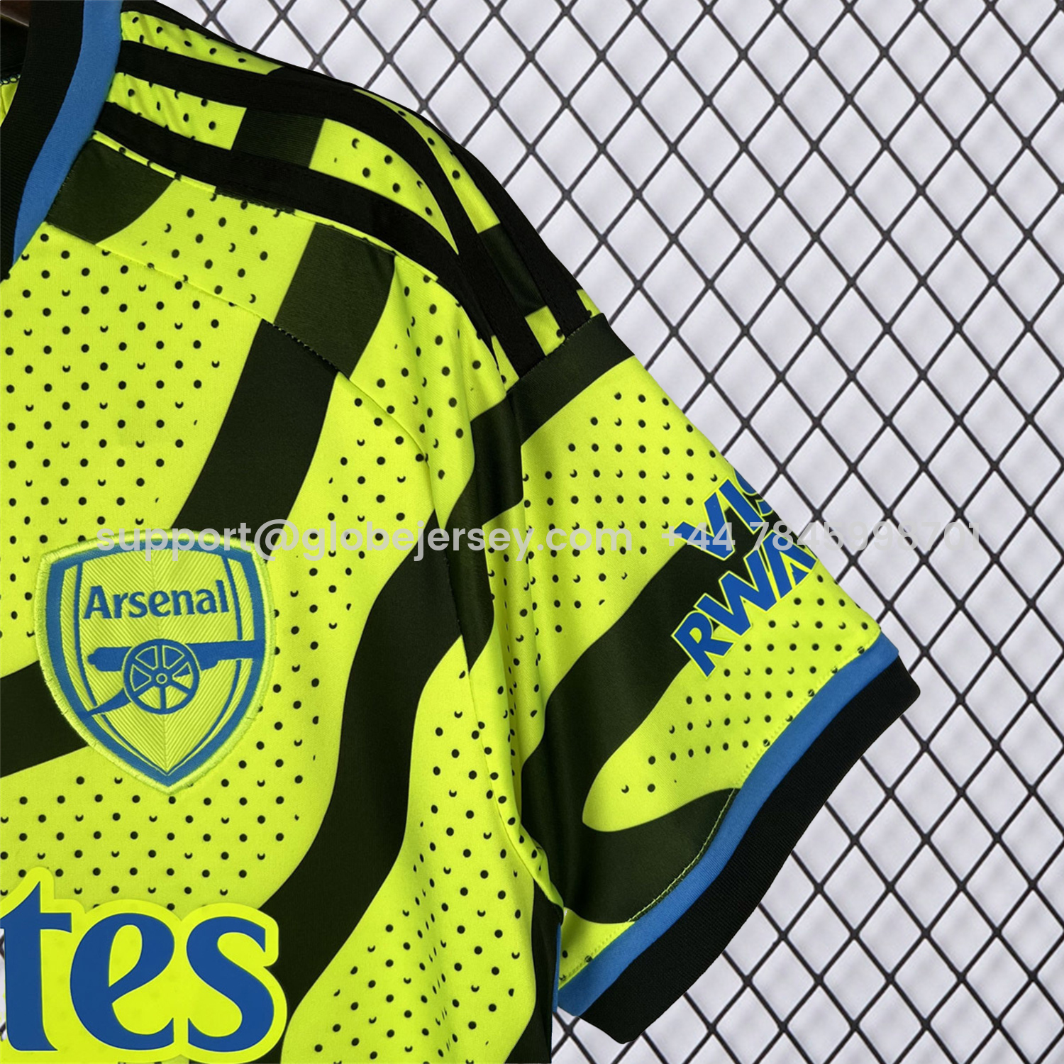 GlobeJersey-Retro Arsenal 2023-24 Away Jersey