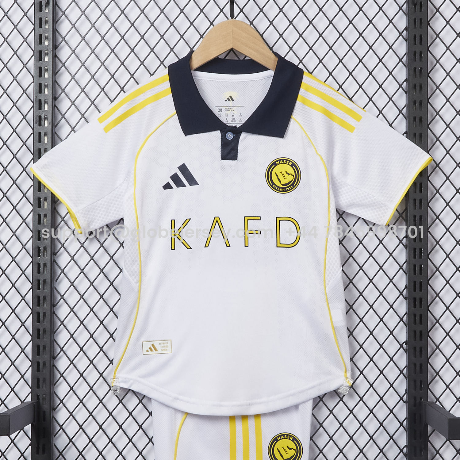 GlobeJersey-Al Nassr Riyadh Victory 25-26 Third Kids Kit - Player Version