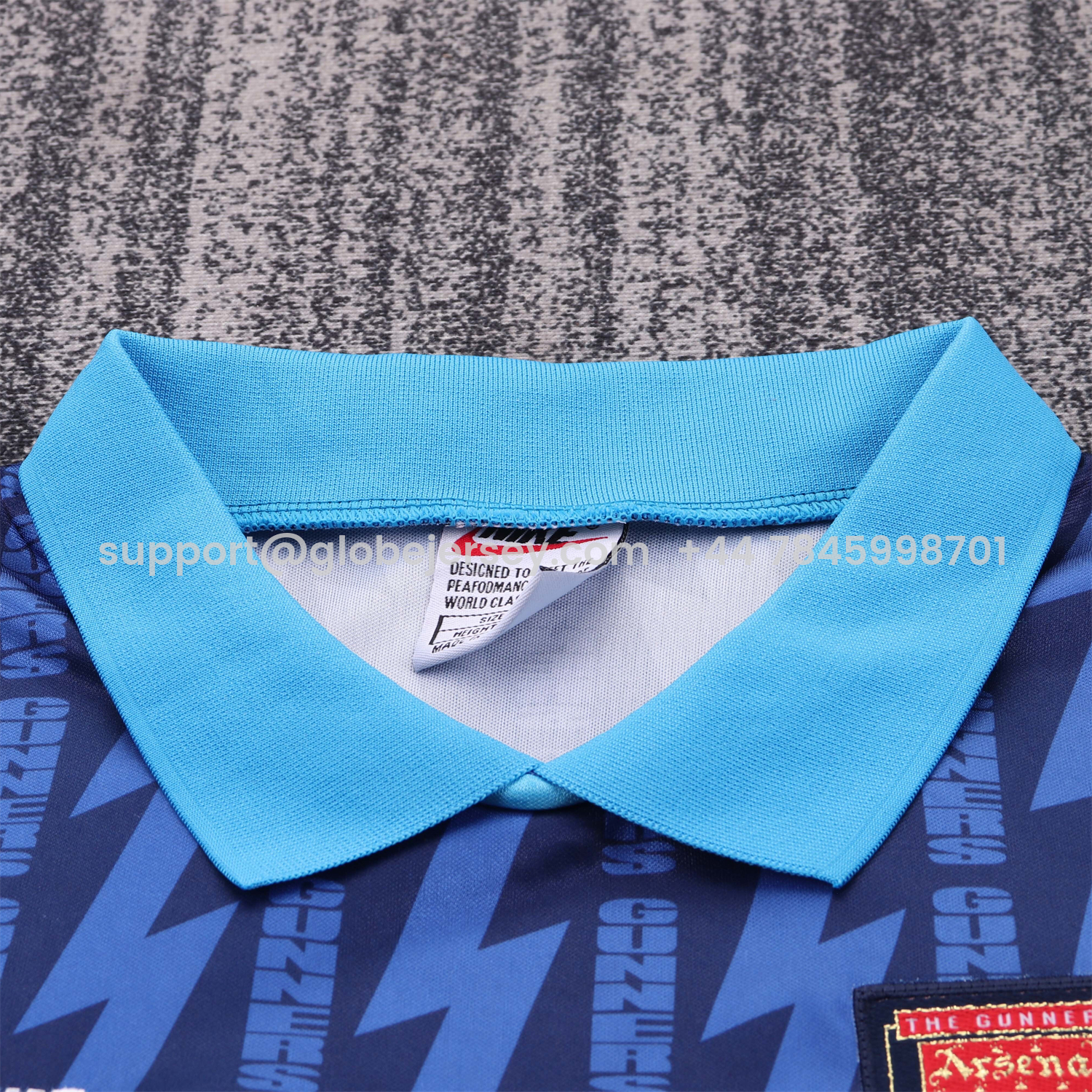 GlobeJersey-Retro Arsenal 1994-95 Away Kids Kit