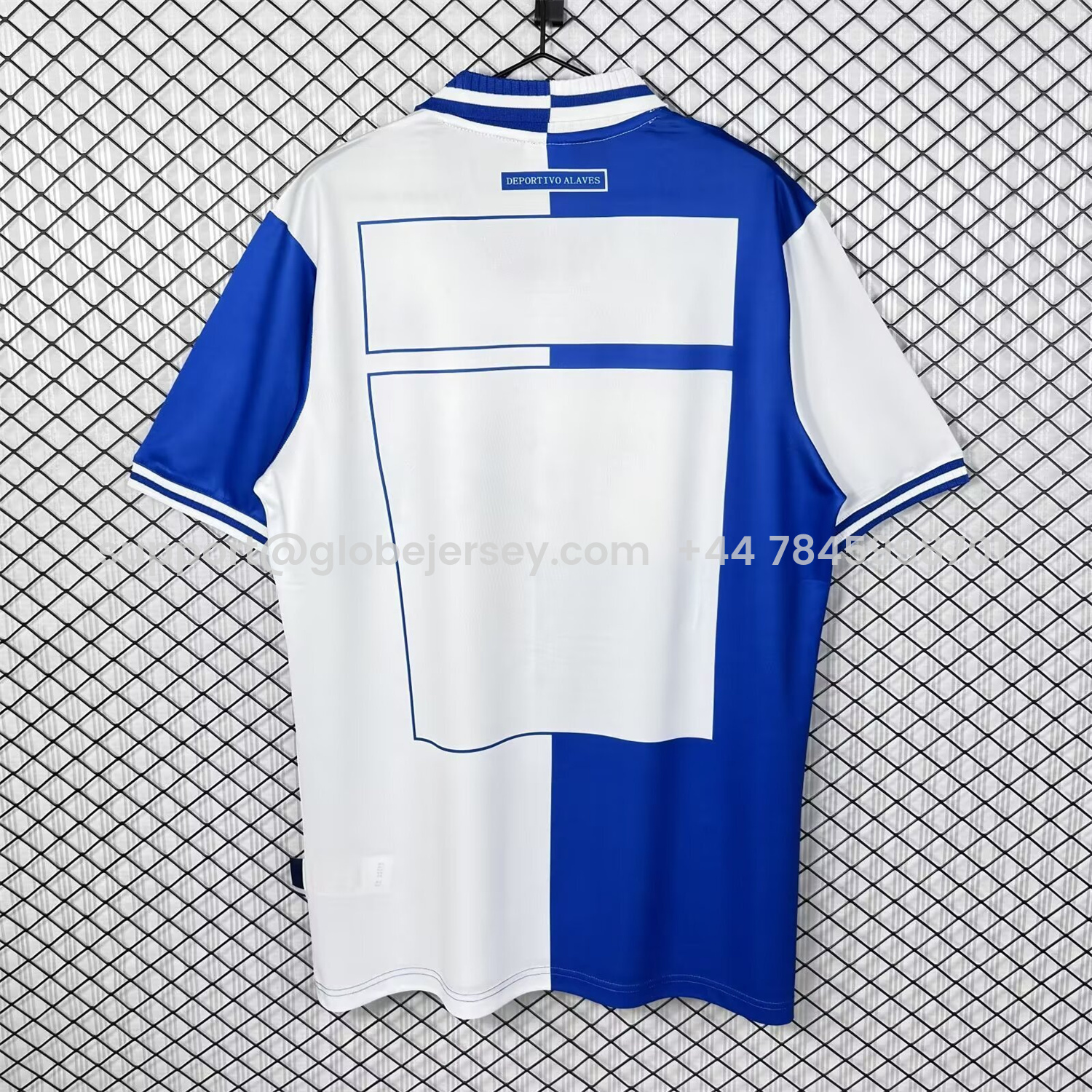 GlobeJersey-Retro Deportivo Alavés 1999-00 Home Jersey